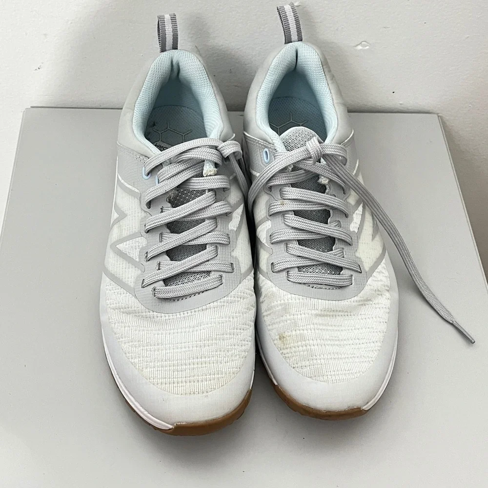 New Balance Fresh Foam Golf Shoes Womens 7.5 Grey WG406WGY Spikeless Sneakers